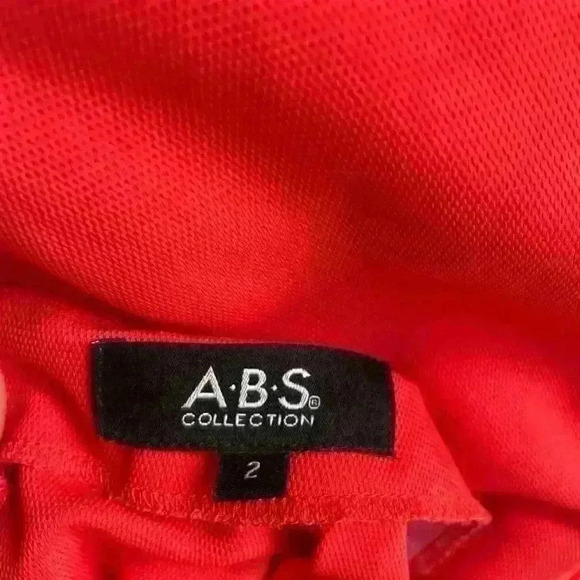 ABS collection Red Romper  size 2 - Picture 6 of 7